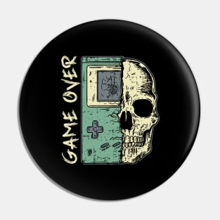 Game over Gaming  Design for a Gamer Pin