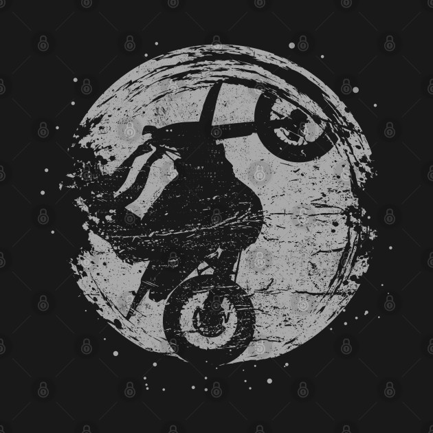 Discover Gray Moon Rider - Enduro - T-Shirt