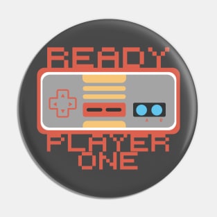 Ready Player One Retro Game Pad Pin