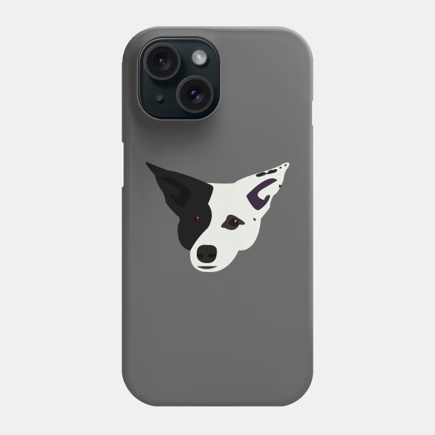 Sabrina The Rat Terrier Mix Phone Case by KCPetPortraits