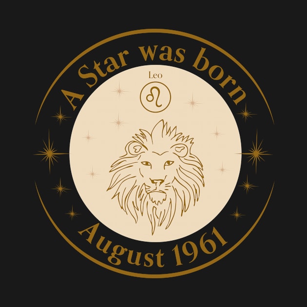 Birthday T-Shirt - Zodiac Leo by Lemonflowerlove