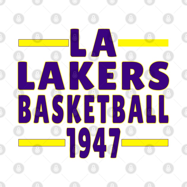 LA Lakers Basketball Classic by Medo Creations