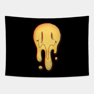 smiley drip Tapestry