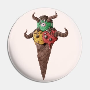 Monsterlicious - Demon Icecream Pin