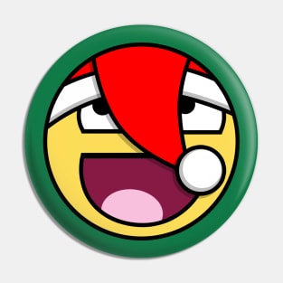 Emoji Xmas Christmas Holiday Face Pin