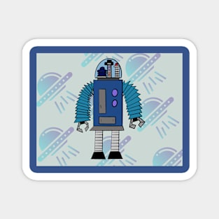 February Forbidden Robot Magnet