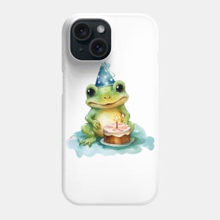 Happy Birthday Cute frog Phone Case