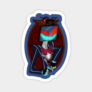 Hazbin Hotel Vox Portrait Magnet