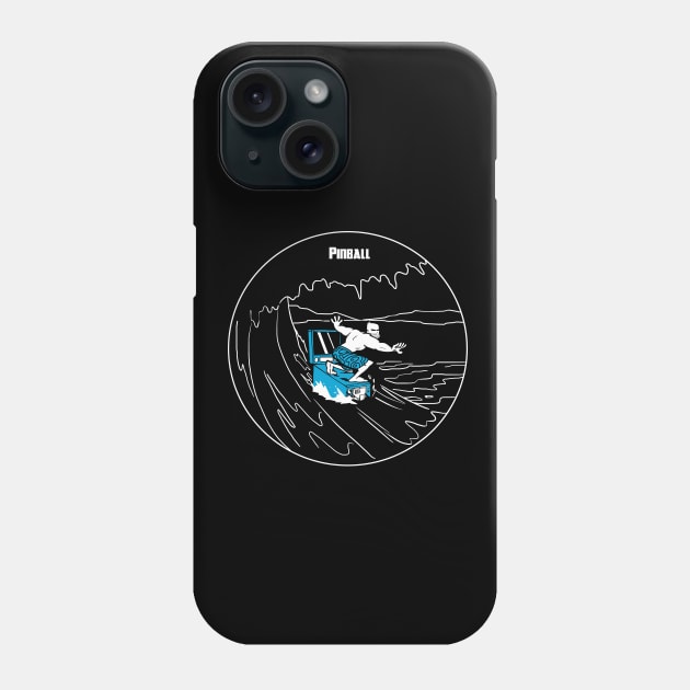 Pinball surfer Phone Case by TomiAx