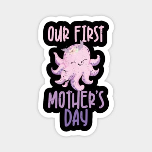First Mother's Day, Octopus Matching Magnet