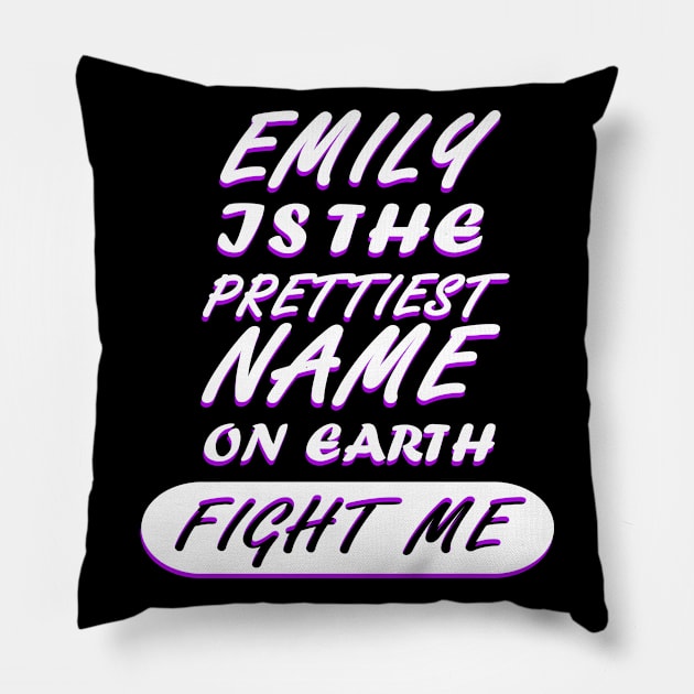 Emily Name Birthday Pregnant Saying Pillow by FindYourFavouriteDesign