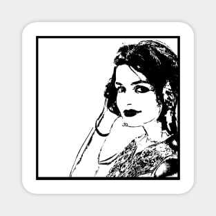 Woman Portrait 49 Shakuntala Devi Magnet