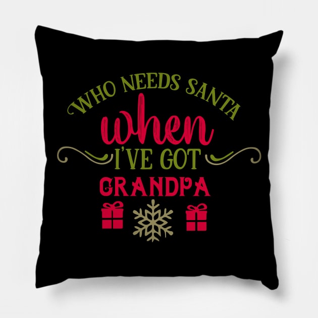 Who needs Santa when I've got grandpa Pillow by holidaystore