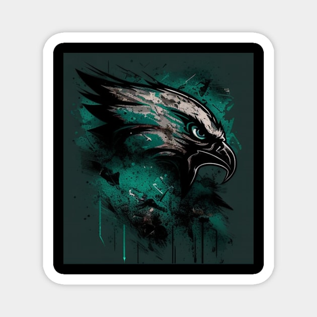 philadelphia eagles Magnet by Sabkk