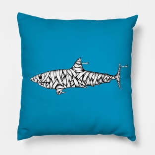 Shark-Mummy Pillow