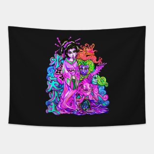 Pink Geisha Tapestry