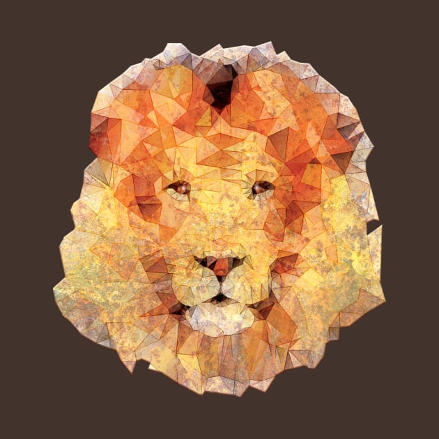 abstract lion by Ancello