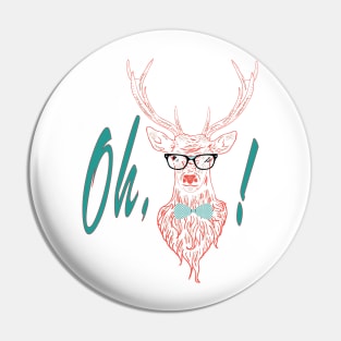 Oh deer Pin