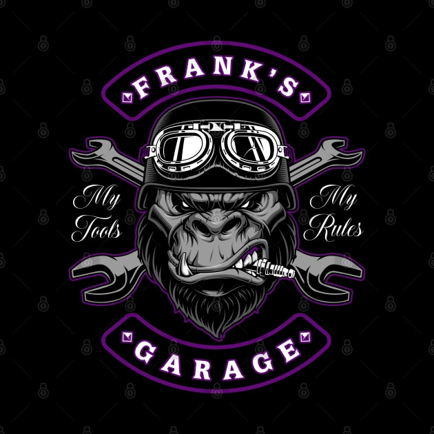 Frank's Garage Personalized Men's Gift by grendelfly73