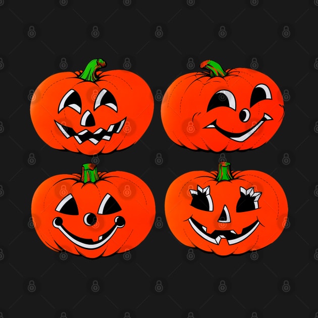 Vintage Jack-O-Lanterns by Pop Fan Shop