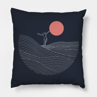 Line Surfer, Hanging Ten Pillow