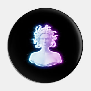 Medusa hologram Pin