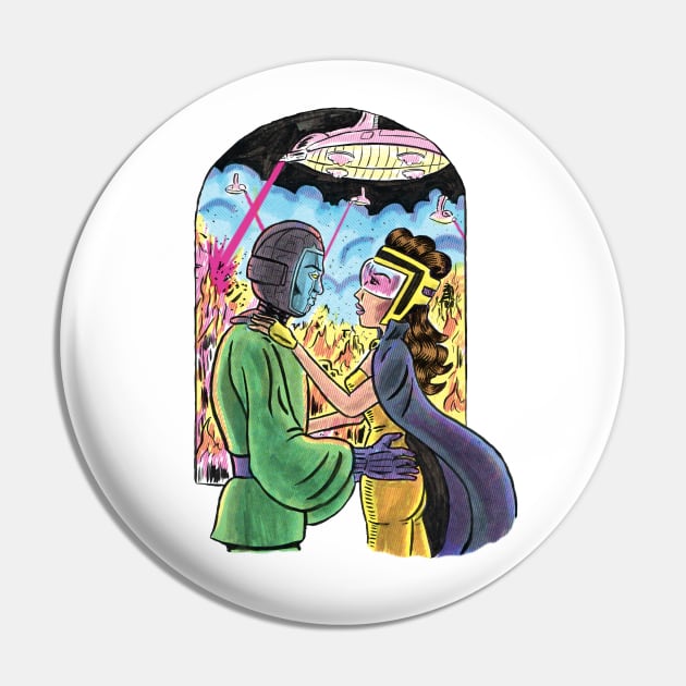 Romantic 31st century warlord Pin by Squarecomix