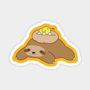 Bird Nest Sloth Magnet