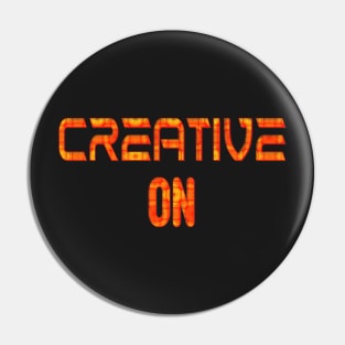 Creative On FAIR Artists PAY EQUALITY STICKER Pin