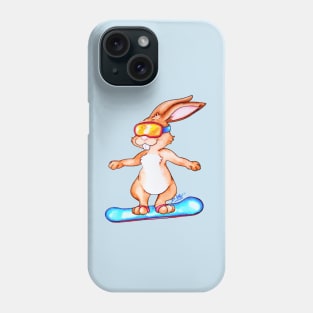 Boarder Bunny Phone Case