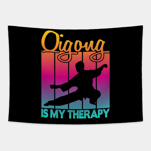 Qigong is my therapy Tapestry by FromBerlinGift