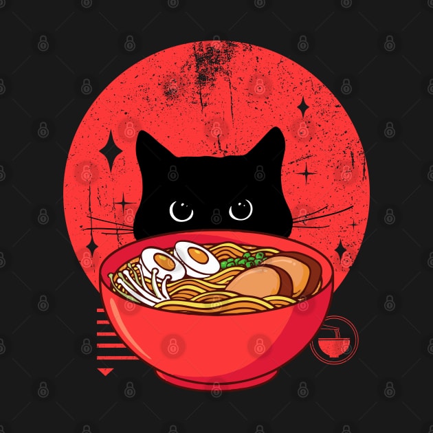 cat ramen by Youssef El aroui