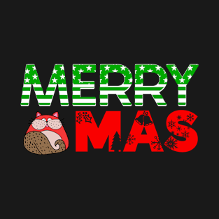 Merry Catmas Christmas Cat Gifts T-Shirt