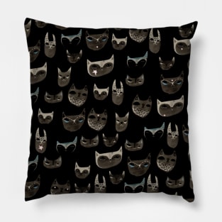 Ghost Cats Pillow