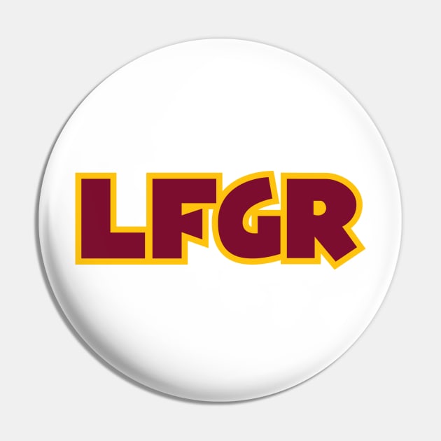 LFGR - White Pin by KFig21