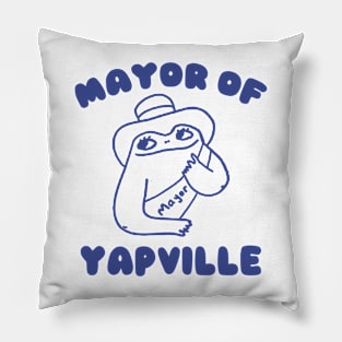 Mayor of Yapville Pillow