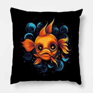 Goldfish Smiling Pillow