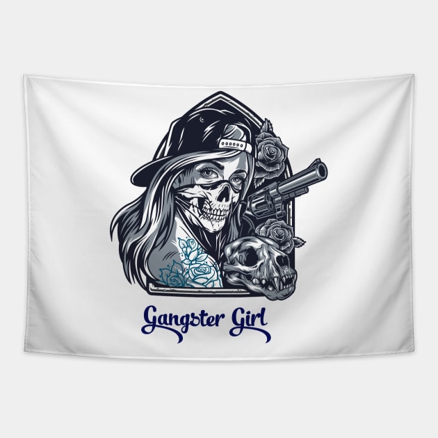 Gangster Girl Tapestry by This is store