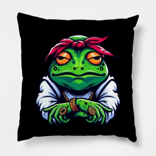 Bandana Frog Pillow