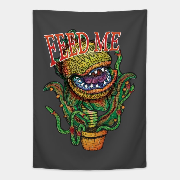 Audrey II Tapestry by Maxville