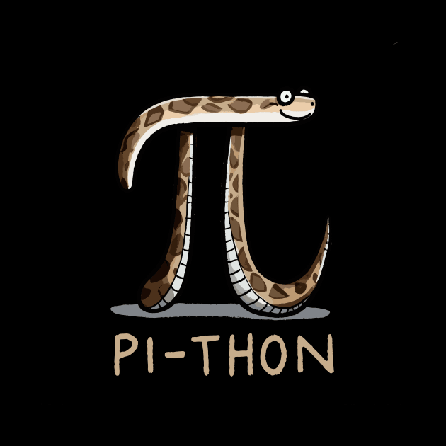 Pi Python Pi-Thon by DoodleDashDesigns