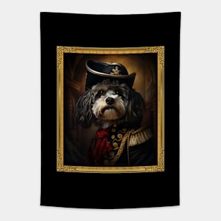 Dashing Havanese - Medieval Cuban Conquistador (Framed) Tapestry