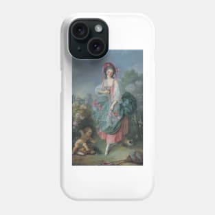 Mademoiselle Guimard as Terpsichore - Jacques-Louis David Phone Case