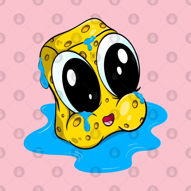 Adorable Sponge Cleaner by TTirex