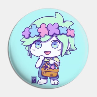 Basil Chibi Pin