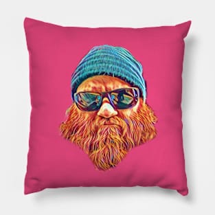 Beard Face Pillow