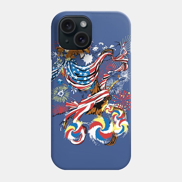 Fourth of July Phone Case by detective651