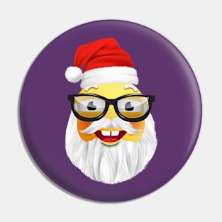 Shanta Claus with smile Pin