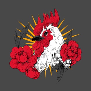 Vintage Retro Chicken T-Shirt