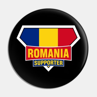 Romania Super Flag Supproter Pin